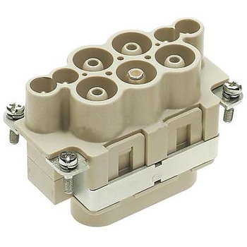 角型 インサート レセプタクル 10B 4 ポジション クランプ ハーティング