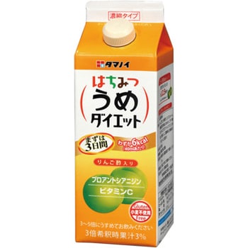 はちみつうめダイエット濃縮タイプ 500mL GTP タマノイ酢 紙パック