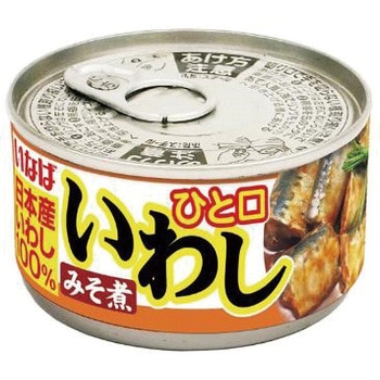 ひと口いわしみそ煮 いなば食品