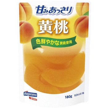 甘みあっさり黄桃(パウチ) はごろもフーズ