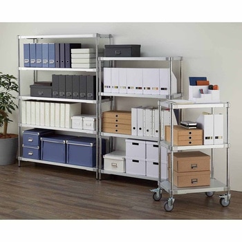 溶融亜鉛メッキシェルフラック 幅91.3cm専用 追加用棚 ストア・エキスプレス