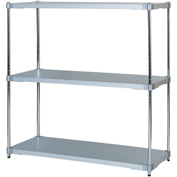 溶融亜鉛メッキシェルフラック 幅121.7cm - ストア・エキスプレス