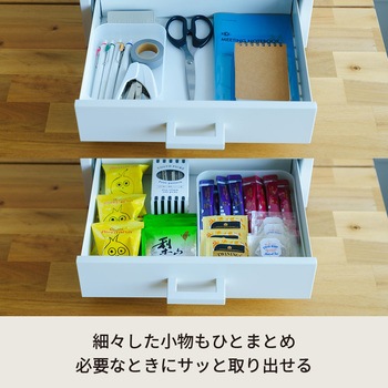 くらしのストレージボックス4段 永井興産