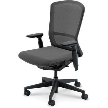 Elfie(エルフィ)/ELA2_メッシュバック_ブラックフレーム_ハイバック 内田洋行