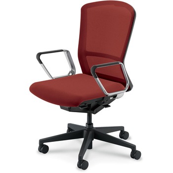 Elfie(エルフィ)/ELA2_メッシュバック_ブラックフレーム_ハイバック 内田洋行