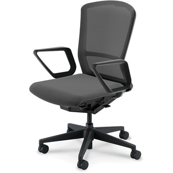 Elfie(エルフィ)/ELA2_メッシュバック_ブラックフレーム_ハイバック 内田洋行