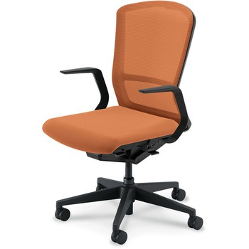 Elfie(エルフィ)/ELA2_メッシュバック_ブラックフレーム_ハイバック 内田洋行