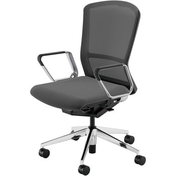 Elfie(エルフィ)/ELA2_メッシュバック_ブラックフレーム_ハイバック 内田洋行