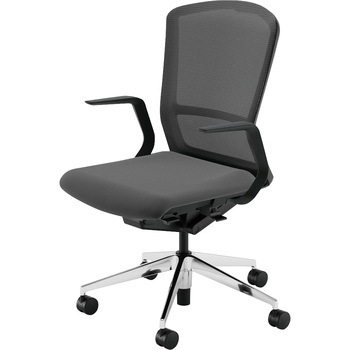 Elfie(エルフィ)/ELA2_メッシュバック_ブラックフレーム_ハイバック 内田洋行