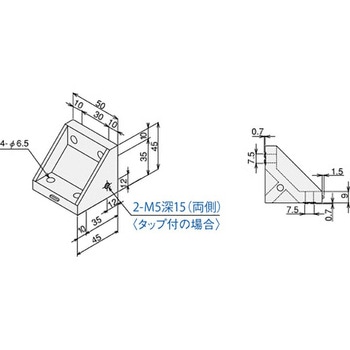 TSF30用Dブラケット TRUSCO