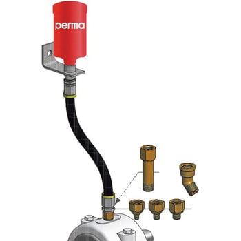 お取り寄せ】perma パーマノバ 温度センサー付 自動給油器 標準オイル付-