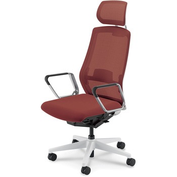 Sellezza(セレッツァ)/SA_ホワイトフレーム_ヘッドレスト付き 内田洋行