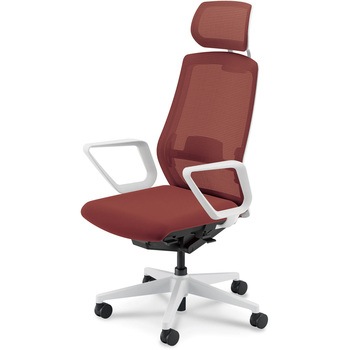 Sellezza(セレッツァ)/SA_ホワイトフレーム_ヘッドレスト付き 内田洋行