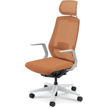 Sellezza(セレッツァ)/SA_ホワイトフレーム_ヘッドレスト付き 内田洋行