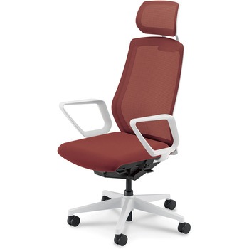 Sellezza(セレッツァ)/SA_ホワイトフレーム_ヘッドレスト付き 内田洋行