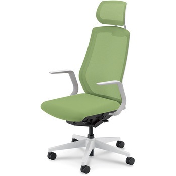 Sellezza(セレッツァ)/SA_ホワイトフレーム_ヘッドレスト付き 内田洋行