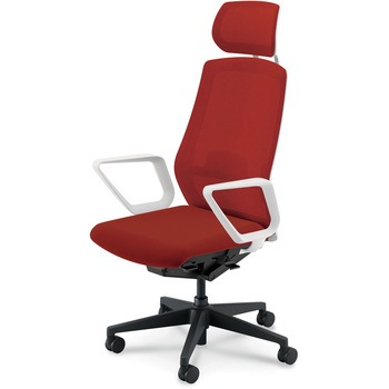 Sellezza(セレッツァ)/SA_ホワイトフレーム_ヘッドレスト付き 内田洋行