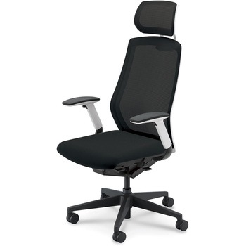 Sellezza(セレッツァ)/SA_ホワイトフレーム_ヘッドレスト付き 内田洋行