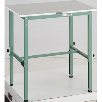 軽量高さ調節式作業台(基本タイプ・RoHS2対応天板) TRUSCO