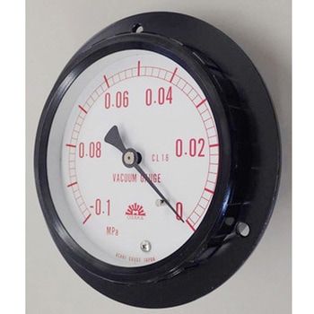 密閉形真空計 D形 蒸気用 圧力範囲(MPA)：-0.1～0 315-Dシリーズ 旭計器工業