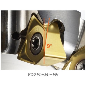 両面インサート式汎用肩削りカッタ WWX200 (アーバタイプ・ミリサイズ) 三菱マテリアル