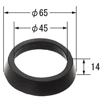 32×38mm大便器用スパッドスカートパッキン INAX(LIXIL)