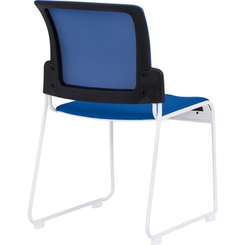 藤沢工業 会議椅子 4脚セット NFS-M10-4 W514xD532xH798mm メッシュ
