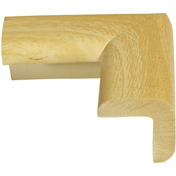 コーナーゴムパット 小4P 木目ライト カーボーイ