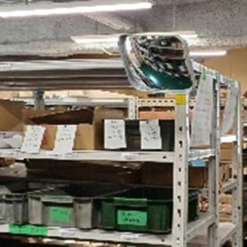 什器用ミラー(マグネットタイプ) 信栄物産