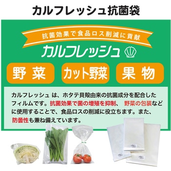 カルフレッシュ抗菌鮮度保持袋 服部