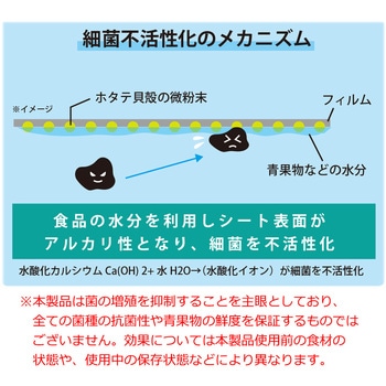 カルフレッシュ抗菌鮮度保持袋 服部