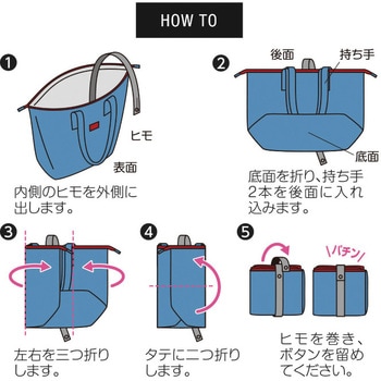 コンパクトに畳める保冷温買物バック アイメディア