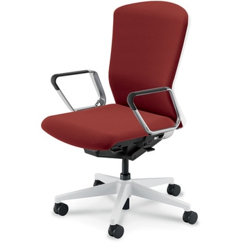 Elfie(エルフィ)/ELA2_樹脂カバーバック_ホワイトフレーム_ハイバック 内田洋行