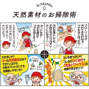 洗浄とワックス効果のクリーナー アイメディア