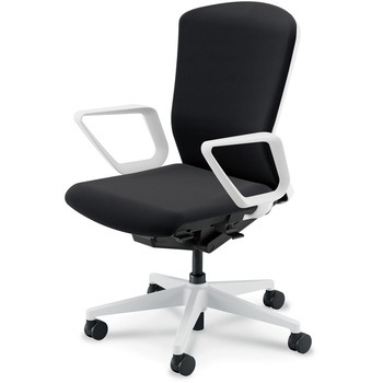 Elfie(エルフィ)/ELA2_樹脂カバーバック_ホワイトフレーム_ハイバック 内田洋行