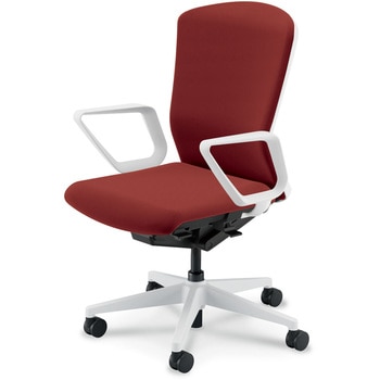 Elfie(エルフィ)/ELA2_樹脂カバーバック_ホワイトフレーム_ハイバック 内田洋行