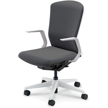 Elfie(エルフィ)/ELA2_樹脂カバーバック_ホワイトフレーム_ハイバック 内田洋行