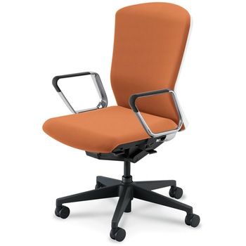 Elfie(エルフィ)/ELA2_樹脂カバーバック_ホワイトフレーム_ハイバック 内田洋行