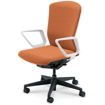 Elfie(エルフィ)/ELA2_樹脂カバーバック_ホワイトフレーム_ハイバック 内田洋行