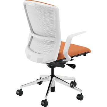 Elfie(エルフィ)/ELA2_樹脂カバーバック_ホワイトフレーム_ハイバック 内田洋行