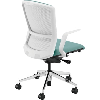 Elfie(エルフィ)/ELA2_樹脂カバーバック_ホワイトフレーム_ハイバック 内田洋行