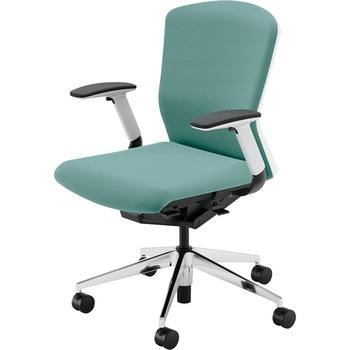 Elfie(エルフィ)/ELA2_樹脂カバーバック_ホワイトフレーム_ミドルバック 内田洋行