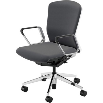 Elfie(エルフィ)/ELA2_樹脂カバーバック_ホワイトフレーム_ミドルバック 内田洋行