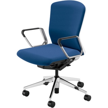 Elfie(エルフィ)/ELA2_樹脂カバーバック_ホワイトフレーム_ミドルバック 内田洋行