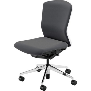 Elfie(エルフィ)/ELA2_樹脂カバーバック_ホワイトフレーム_ミドルバック 内田洋行