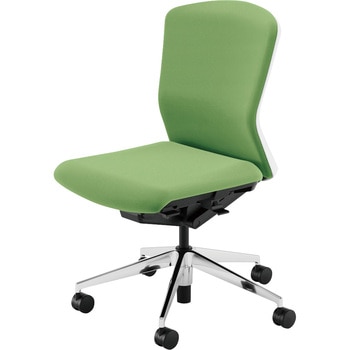 Elfie(エルフィ)/ELA2_樹脂カバーバック_ホワイトフレーム_ミドルバック 内田洋行