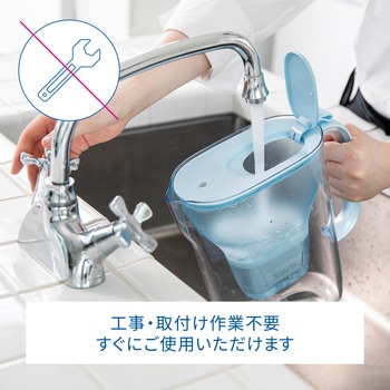 ブリタ ポット型浄水器 マレーラ カートリッジ1個付き【日本正規品】 ブリタ・ジャパン