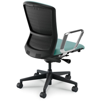 Elfie(エルフィ)/ELA2_樹脂カバーバック_ブラックフレーム_ハイバック 内田洋行