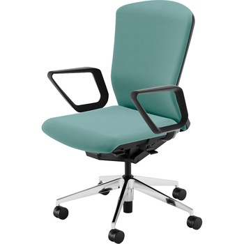 Elfie(エルフィ)/ELA2_樹脂カバーバック_ブラックフレーム_ハイバック 内田洋行