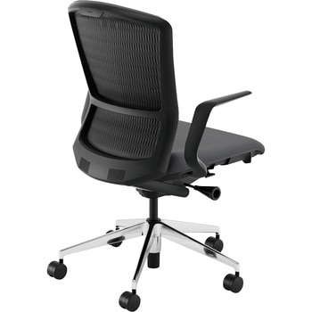 Elfie(エルフィ)/ELA2_樹脂カバーバック_ブラックフレーム_ハイバック 内田洋行